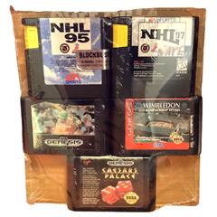 NHL 97 - NHL 95 - Wimbledon - Caesars Palace - Sega Sports Talk - Sega Genesis